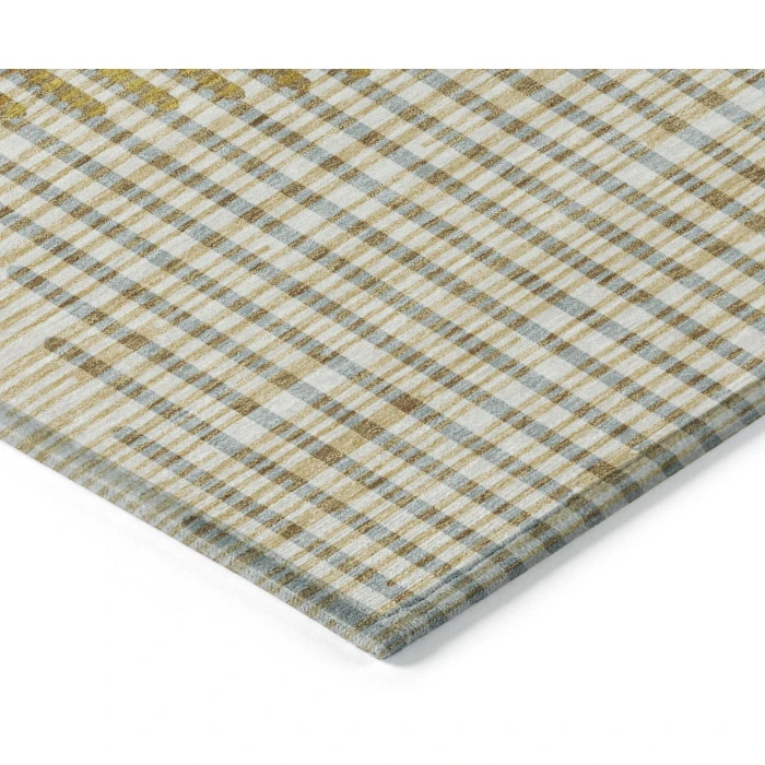 Addison Rugs Chantille Gold ACN1001 5ft. x 7ft.6in. Rect. Rug