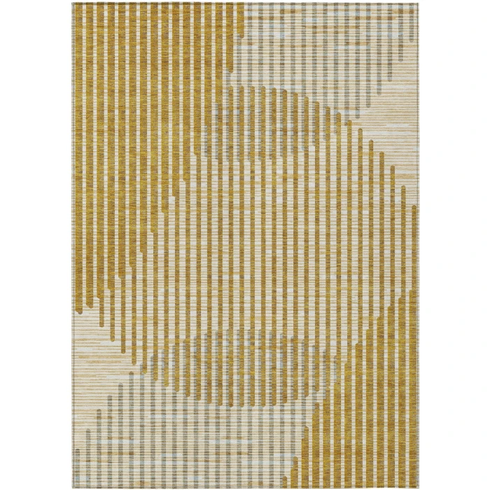 Addison Rugs Chantille Gold ACN1001 5ft. x 7ft.6in. Rect. Rug
