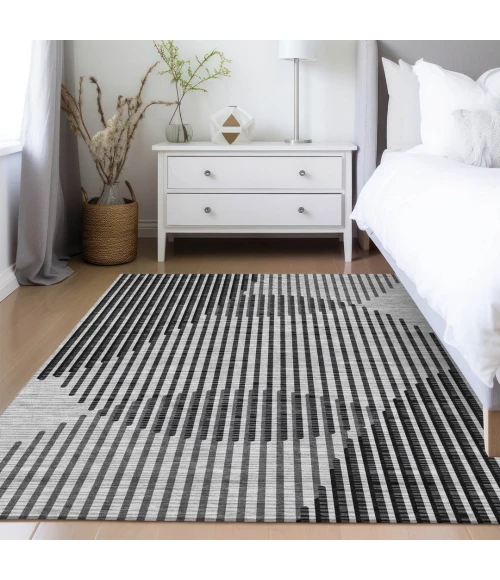 Addison Rugs Chantille Gray ACN1001 5ft. x 7ft.6in. Rect. Rug