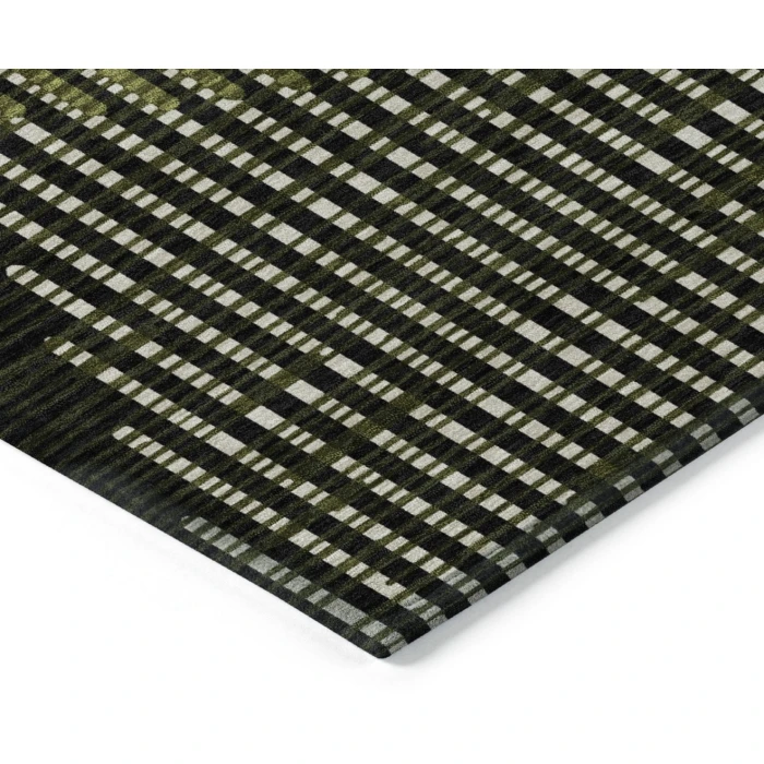 Addison Rugs Chantille Green ACN1001 5ft. x 7ft.6in. Rect. Rug
