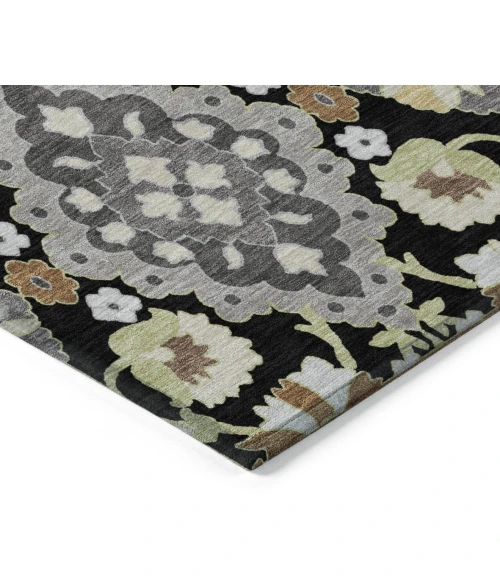 Addison Rugs Chantille Black ACN1002 8ft. x 10ft. Rect. Rug