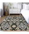 Addison Rugs Chantille Black ACN1002 8ft. x 10ft. Rect. Rug