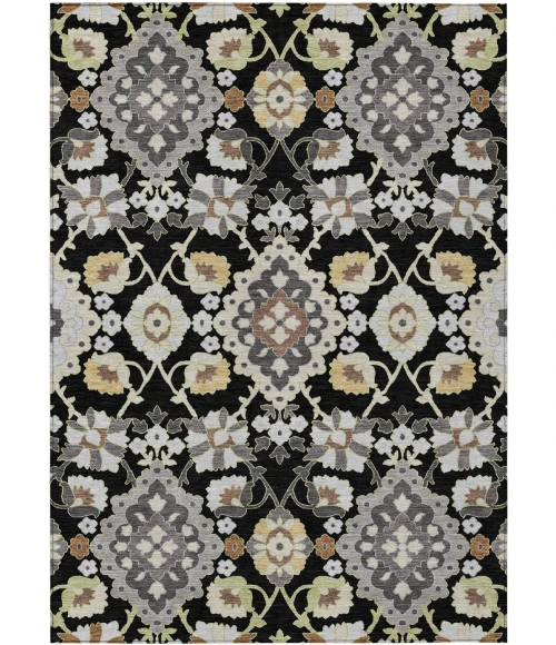 Addison Rugs Chantille Black ACN1002 8ft. x 10ft. Rect. Rug