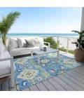 Addison Rugs Chantille Blue ACN1002 5ft. x 7ft.6in. Rect. Rug