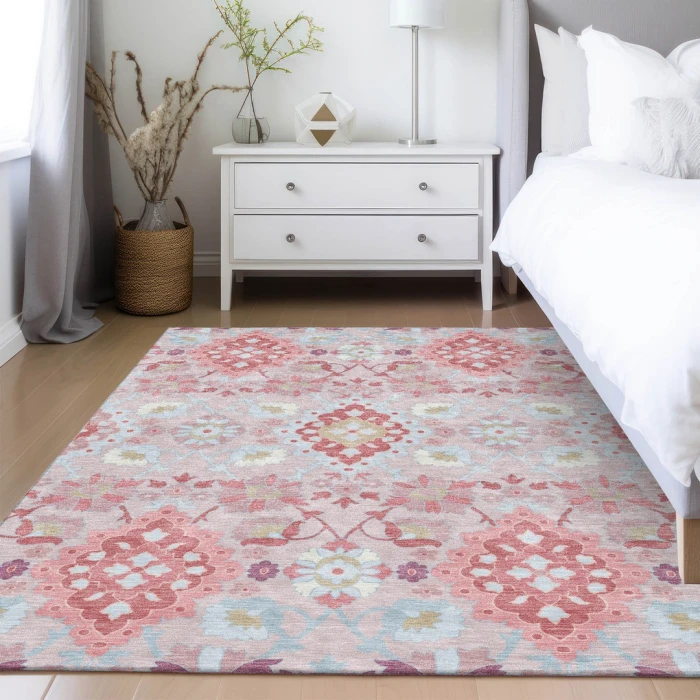 Addison Rugs Chantille Pink ACN1002 9ft. x 12ft. Rect. Rug