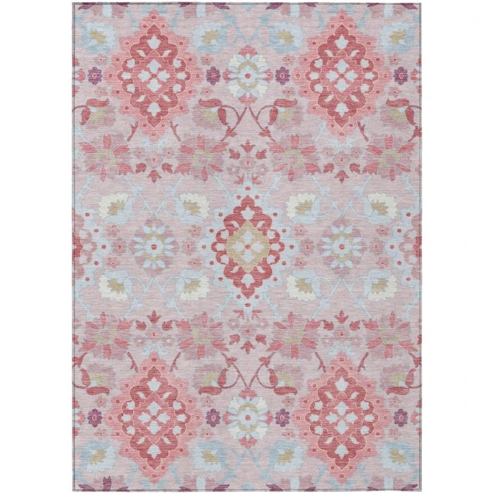 Addison Rugs Chantille Pink ACN1002 9ft. x 12ft. Rect. Rug
