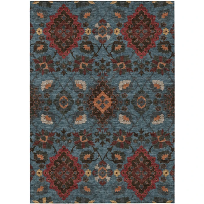 Addison Rugs Chantille Blue ACN1002 8ft. x 10ft. Rect. Rug
