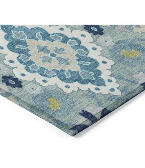 Addison Rugs Chantille Teal ACN1002 5ft. x 7ft.6in. Rect. Rug