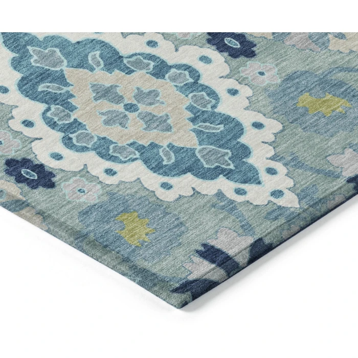 Addison Rugs Chantille Teal ACN1002 8ft. x 10ft. Rect. Rug