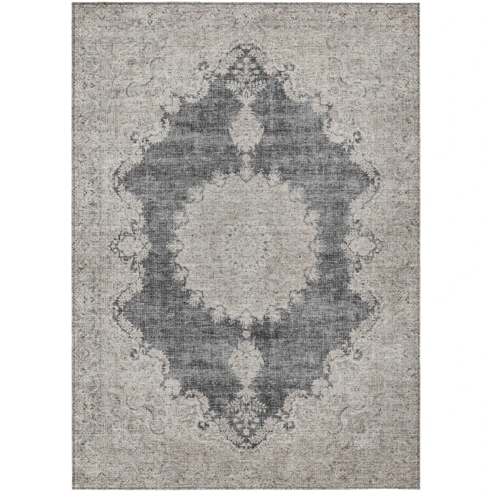 Addison Rugs Chantille Black ACN1003 5ft. x 7ft.6in. Rect. Rug