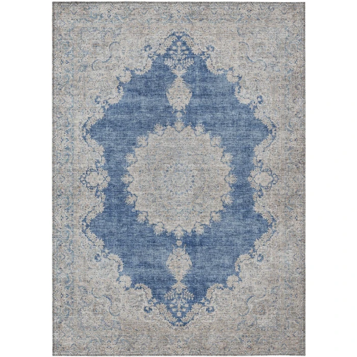 Addison Rugs Chantille Blue ACN1003 9ft. x 12ft. Rect. Rug