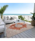 Addison Rugs Chantille Orange ACN1003 9ft. x 12ft. Rect. Rug