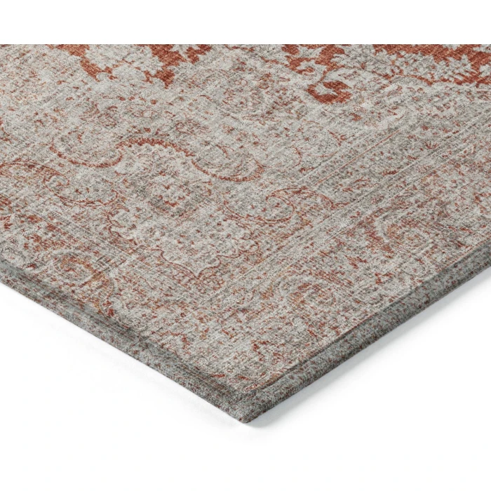 Addison Rugs Chantille Orange ACN1003 9ft. x 12ft. Rect. Rug