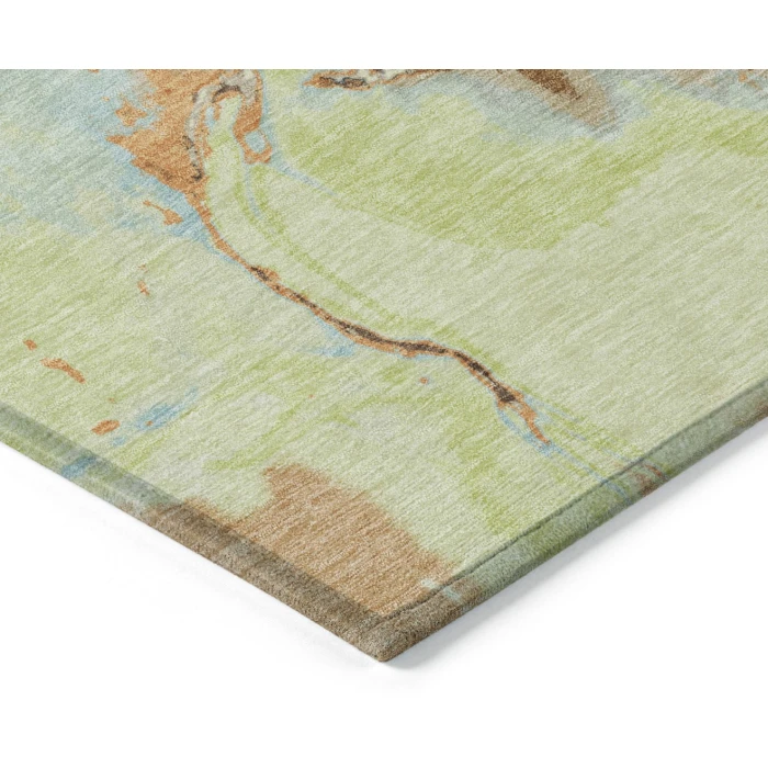 Addison Rugs Chantille Green ACN1005 5ft. x 7ft.6in. Rect. Rug