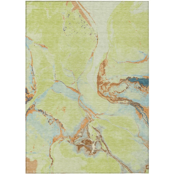 Addison Rugs Chantille Green ACN1005 5ft. x 7ft.6in. Rect. Rug