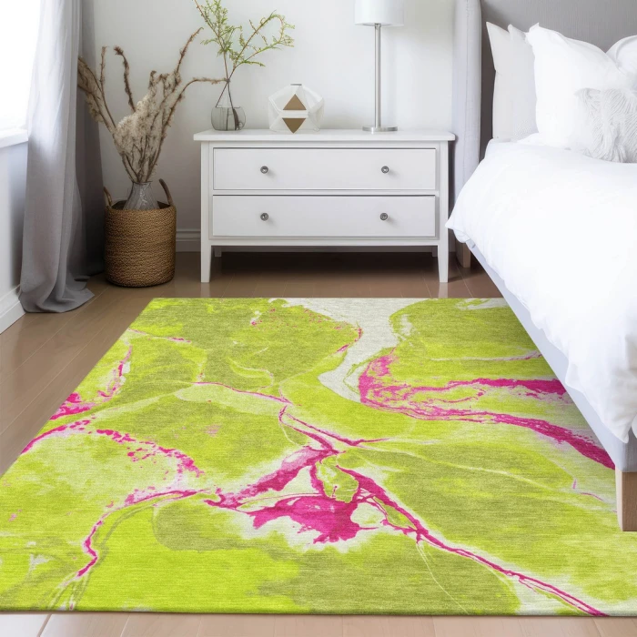 Addison Rugs Chantille Green ACN1005 8ft. x 10ft. Rect. Rug