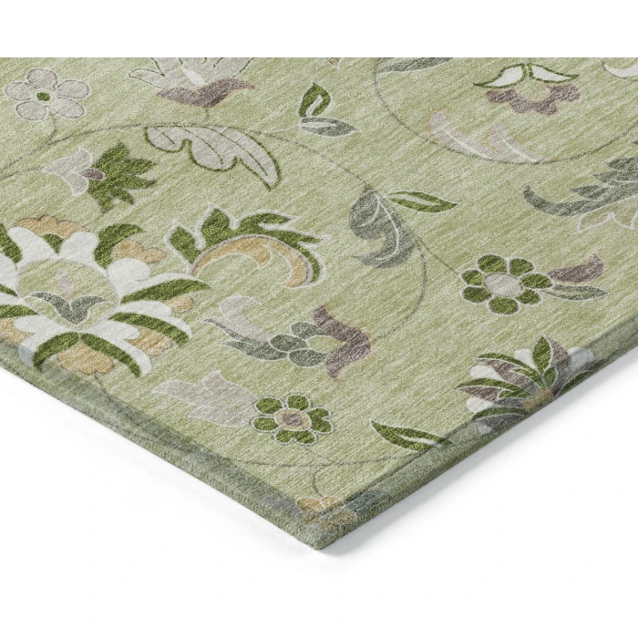 Addison Rugs Chantille Green ACN1006 8ft. x 10ft. Rect. Rug