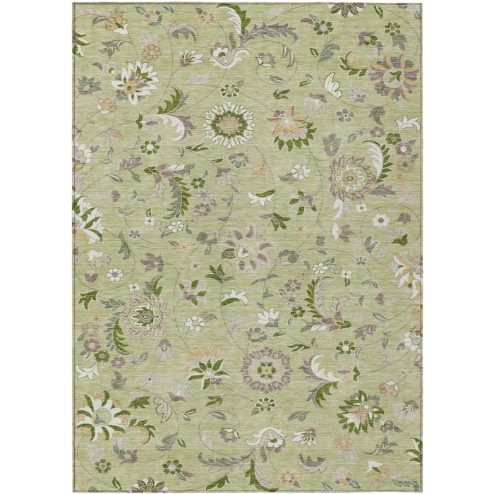 Addison Rugs Chantille Green ACN1006 8ft. x 10ft. Rect. Rug