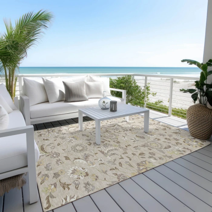 Addison Rugs Chantille Brown ACN1006 5ft. x 7ft.6in. Rect. Rug