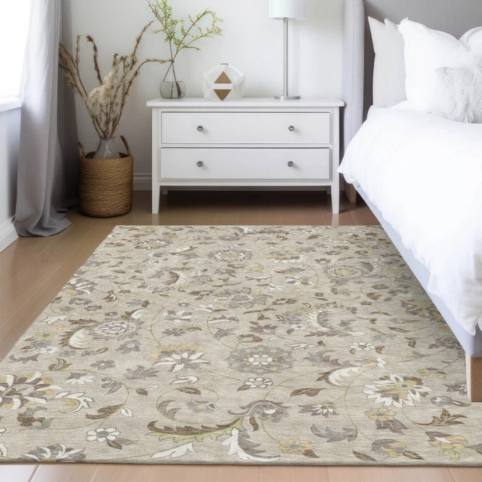 Addison Rugs Chantille Brown ACN1006 5ft. x 7ft.6in. Rect. Rug