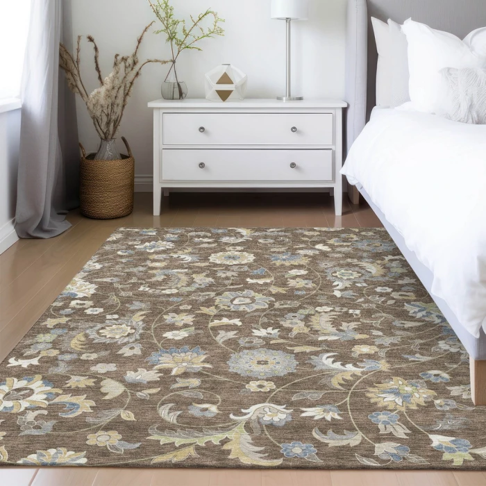 Addison Rugs Chantille Brown ACN1006 5ft. x 7ft.6in. Rect. Rug