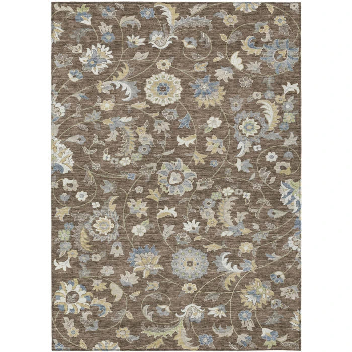 Addison Rugs Chantille Brown ACN1006 5ft. x 7ft.6in. Rect. Rug