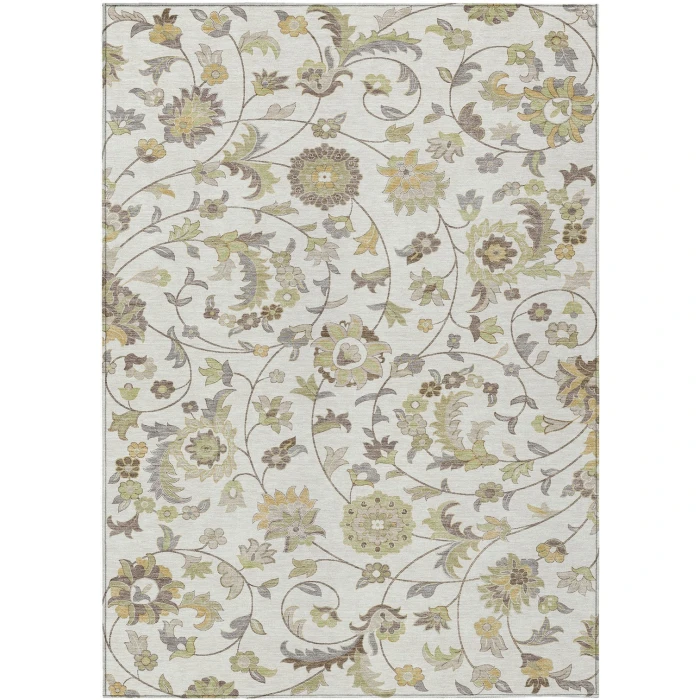 Addison Rugs Chantille Ivory ACN1006 5ft. x 7ft.6in. Rect. Rug