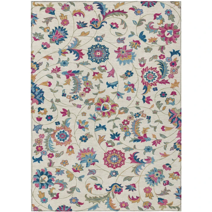 Addison Rugs Chantille Ivory ACN1006 5ft. x 7ft.6in. Rect. Rug