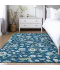 Addison Rugs Chantille Blue ACN1006 5ft. x 7ft.6in. Rect. Rug