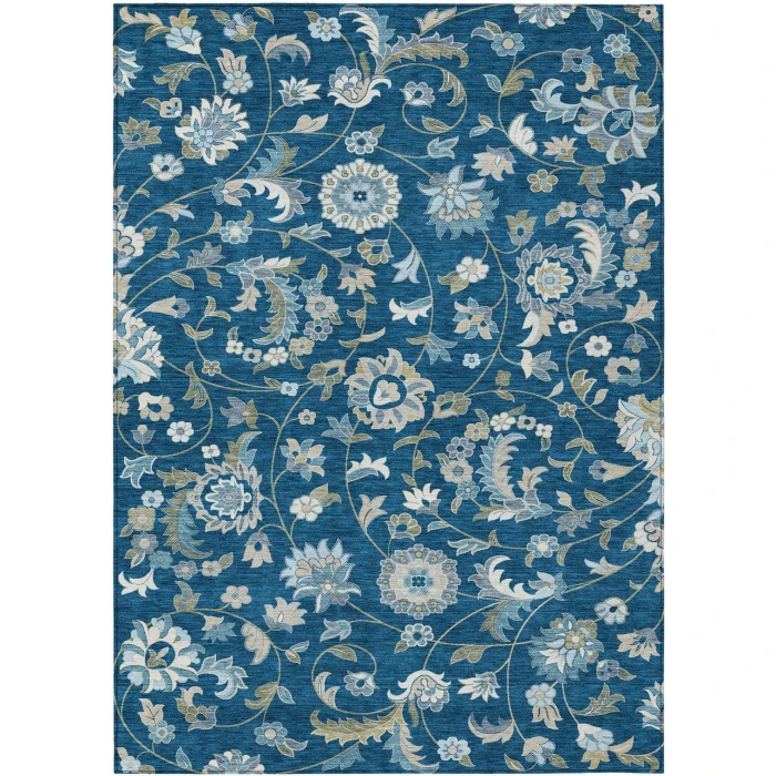 Addison Rugs Chantille Blue ACN1006 5ft. x 7ft.6in. Rect. Rug