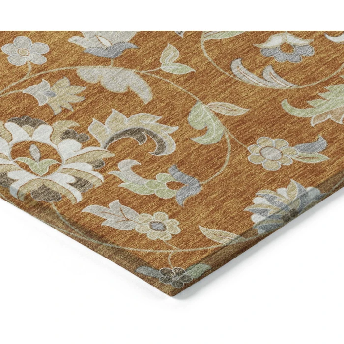 Addison Rugs Chantille Orange ACN1006 5ft. x 7ft.6in. Rect. Rug