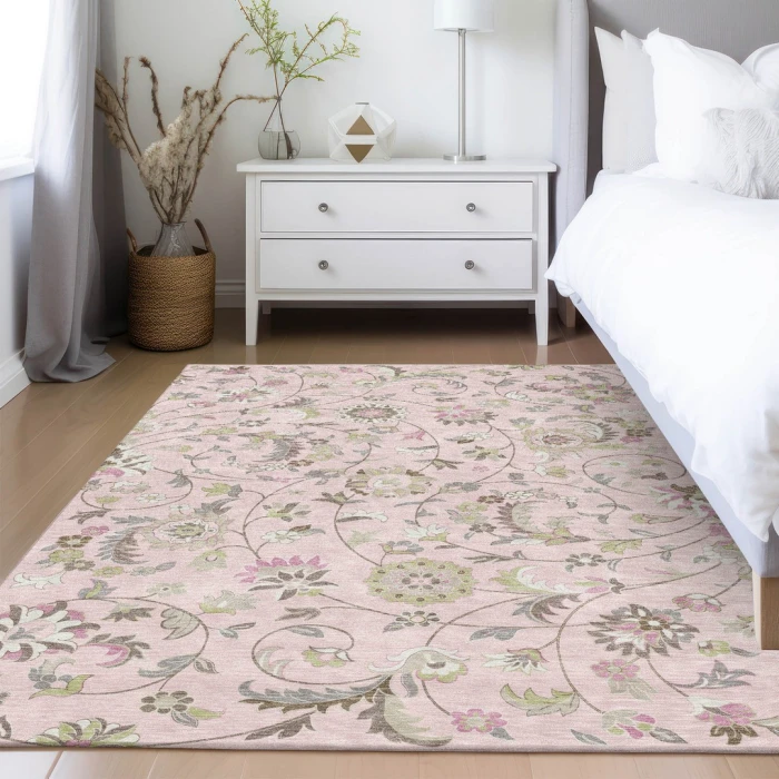 Addison Rugs Chantille Pink ACN1006 5ft. x 7ft.6in. Rect. Rug