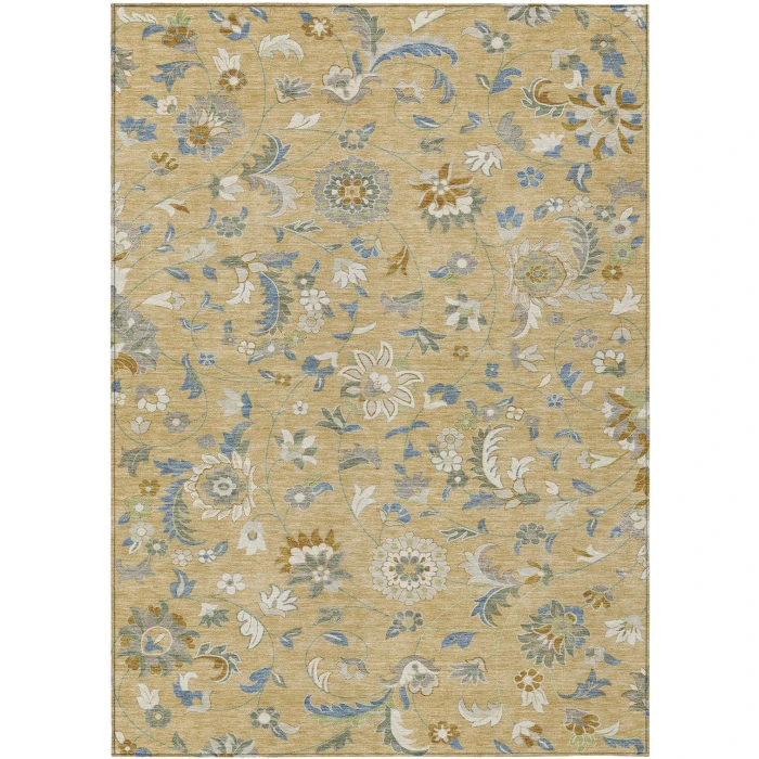 Addison Rugs Chantille Gold ACN1006 5ft. x 7ft.6in. Rect. Rug