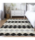 Addison Rugs Chantille Black ACN1007 8ft. x 10ft. Rect. Rug