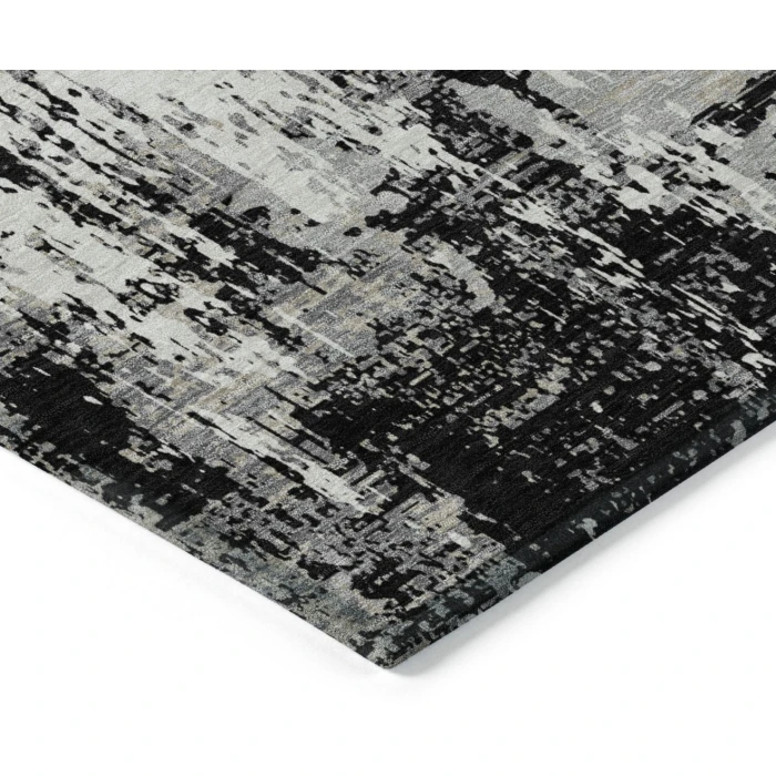 Addison Rugs Chantille Black ACN1008 9ft. x 12ft. Rect. Rug