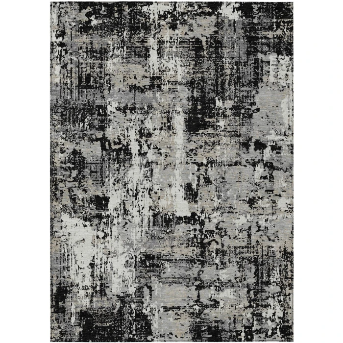 Addison Rugs Chantille Black ACN1008 9ft. x 12ft. Rect. Rug