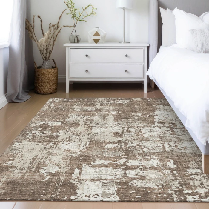 Addison Rugs Chantille Brown ACN1008 8ft. x 10ft. Rect. Rug