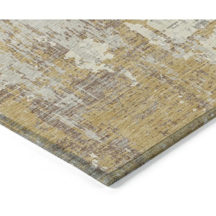 Addison Rugs Chantille Gold ACN1008 8ft. x 10ft. Rect. Rug