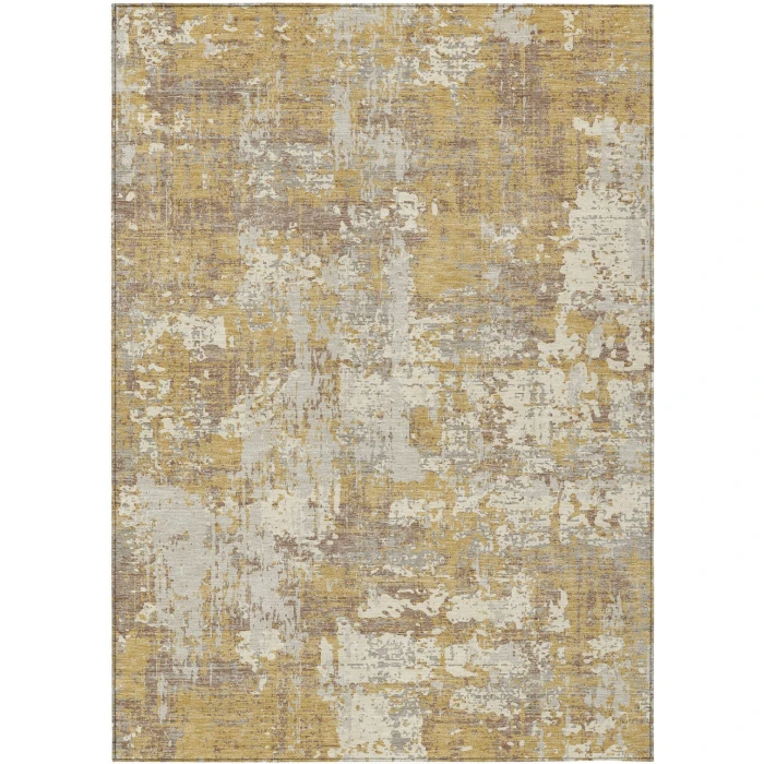 Addison Rugs Chantille Gold ACN1008 8ft. x 10ft. Rect. Rug