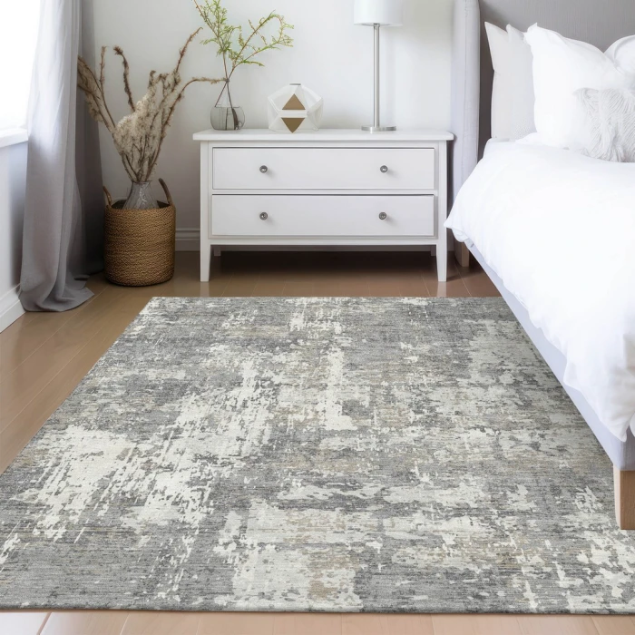 Addison Rugs Chantille Gray ACN1008 5ft. x 7ft.6in. Rect. Rug