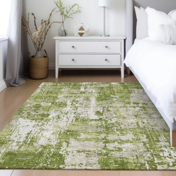 Addison Rugs Chantille Green ACN1008 8ft. x 10ft. Rect. Rug