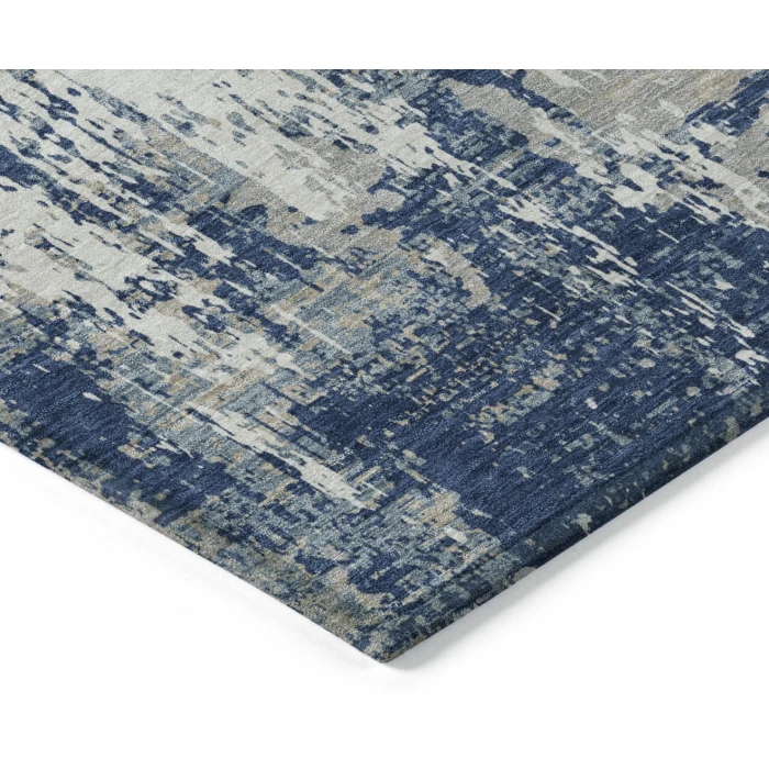Addison Rugs Chantille Blue ACN1008 5ft. x 7ft.6in. Rect. Rug