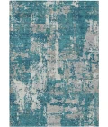 Addison Rugs Chantille Teal ACN1008 9ft. x 12ft. Rect. Rug