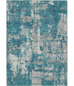 Addison Rugs Chantille Teal ACN1008 9ft. x 12ft. Rect. Rug