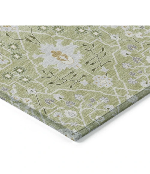 Addison Rugs Chantille Green ACN1009 5ft. x 7ft.6in. Rect. Rug