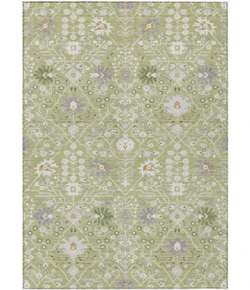 Addison Rugs Chantille Green ACN1009 5ft. x 7ft.6in. Rect. Rug