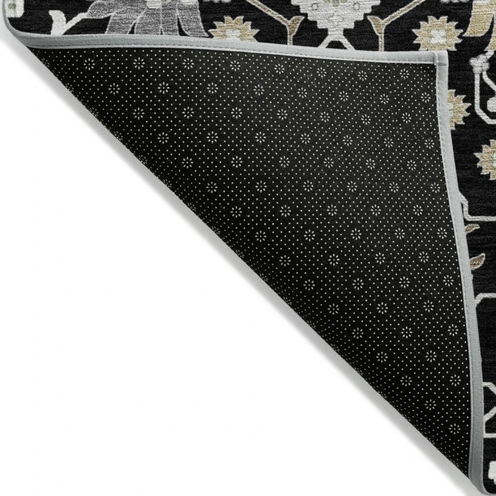 Addison Rugs Chantille Black ACN1009 9ft. x 12ft. Rect. Rug