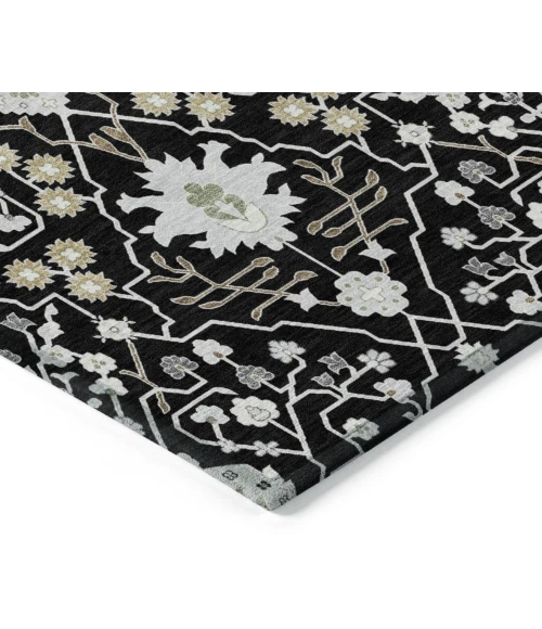 Addison Rugs Chantille Black ACN1009 9ft. x 12ft. Rect. Rug