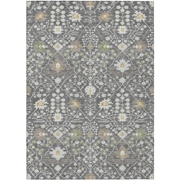 Addison Rugs Chantille Gray ACN1009 5ft. x 7ft.6in. Rect. Rug