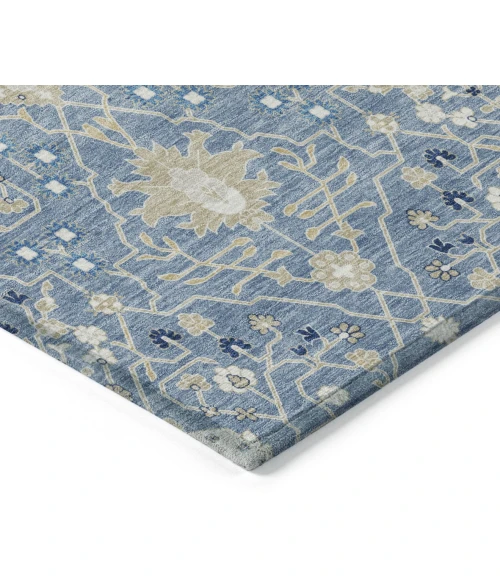 Addison Rugs Chantille Blue ACN1009 5ft. x 7ft.6in. Rect. Rug